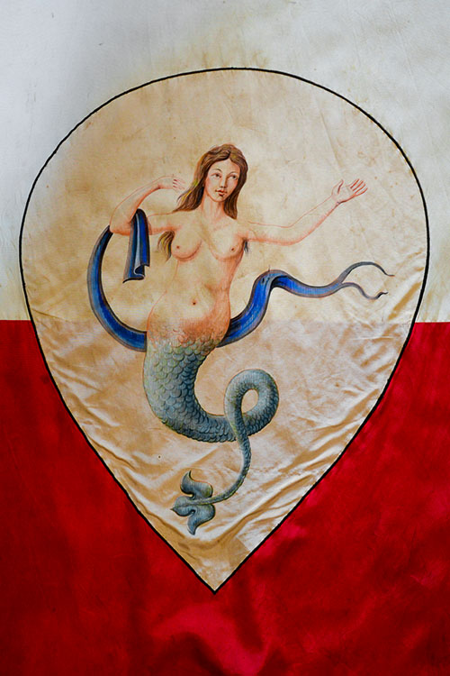 Stemma del gonfalone della Sirena